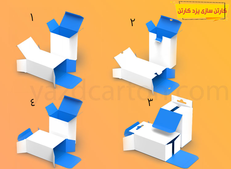 راهنمای چاپ جعبه های تاک سفارشی یزد کارتن جعبه های تاک اِند (tuck-end boxes)